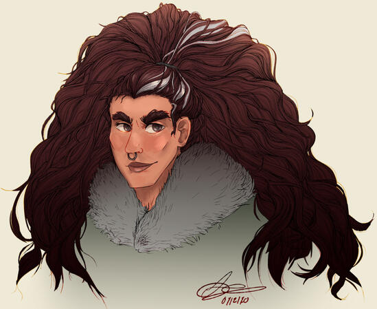 Khiy, character owned & designed by rikkananavani on Instagram