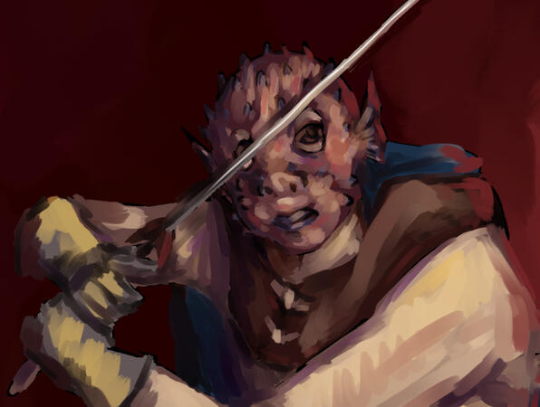 Bubbles, character owned & designed by Nathan H.#1527 on Discord